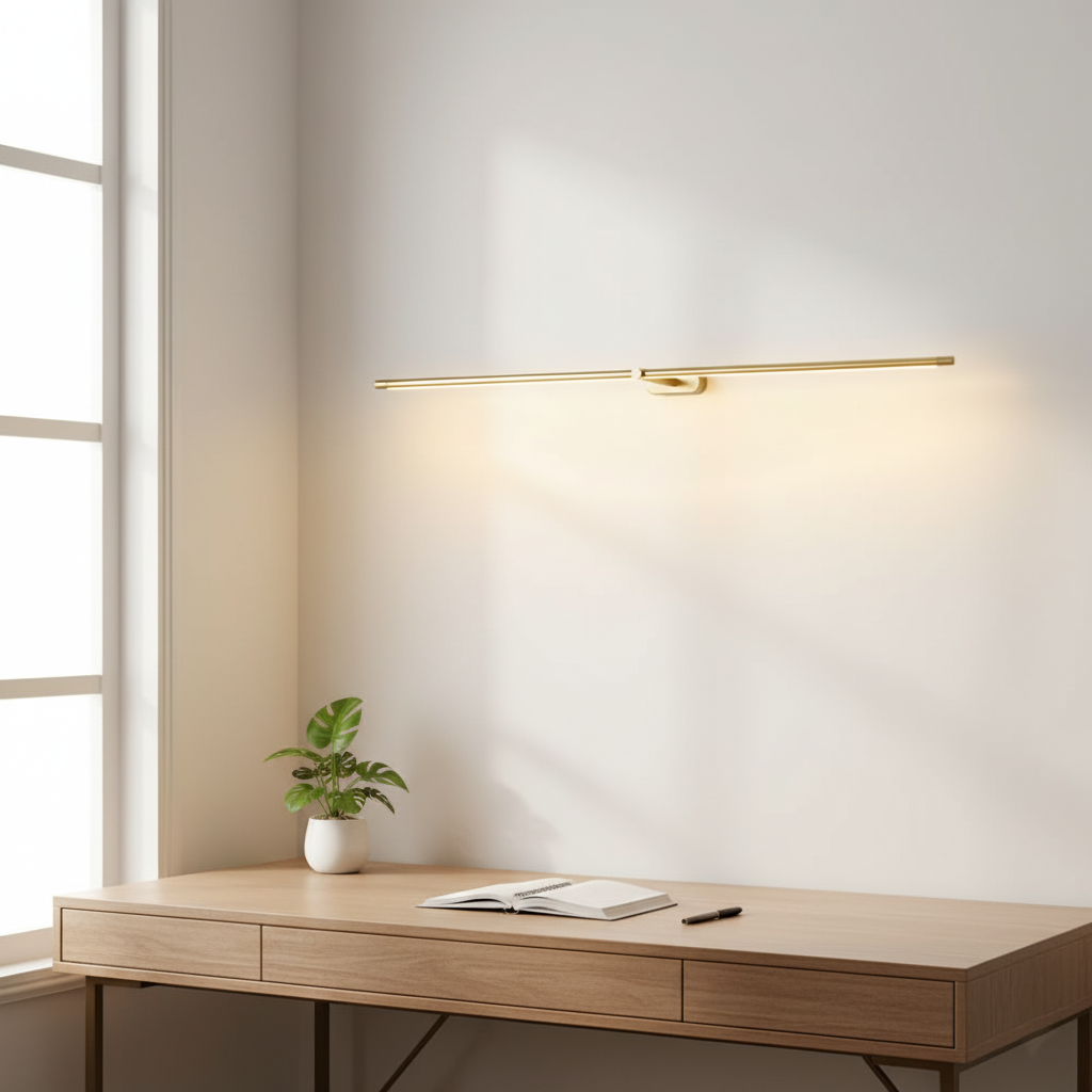 Rechargeable LED Picture Light 27 Inch Battery Operated Art Display Fixture Wireless Remote Dimmable Accent Sconce for Bedroom Hallway Galle