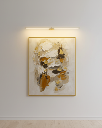 Rechargeable LED Picture Light 27 Inch Battery Operated Art Display Fixture Wireless Remote Dimmable Accent Sconce for Bedroom Hallway Galle