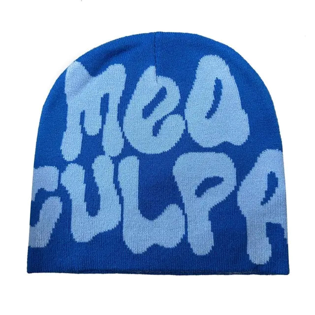 Knit Beanie Hat Warm Winter Cap Unisex Soft Stretch Skullcap Cold Weather Headwear Y2K Retro Cozy Slouchy Style Daily Casual