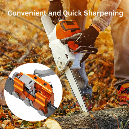 Manual Chain Sharpener for Saws | Achieve Even Sharpness in Minutes