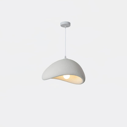 Spherical Hanging Ceiling Light Fixture with Adjustable Drop Length for Kitchen Island Dining Room Bedroom | Gray White LED Compatible Indoo