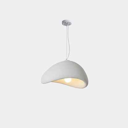 Spherical Hanging Ceiling Light Fixture with Adjustable Drop Length for Kitchen Island Dining Room Bedroom | Gray White LED Compatible Indoo