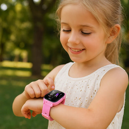 Kids Smartwatch | 4G GPS Tracker with Waterproof Design & Camera | Stay Safe & Connected