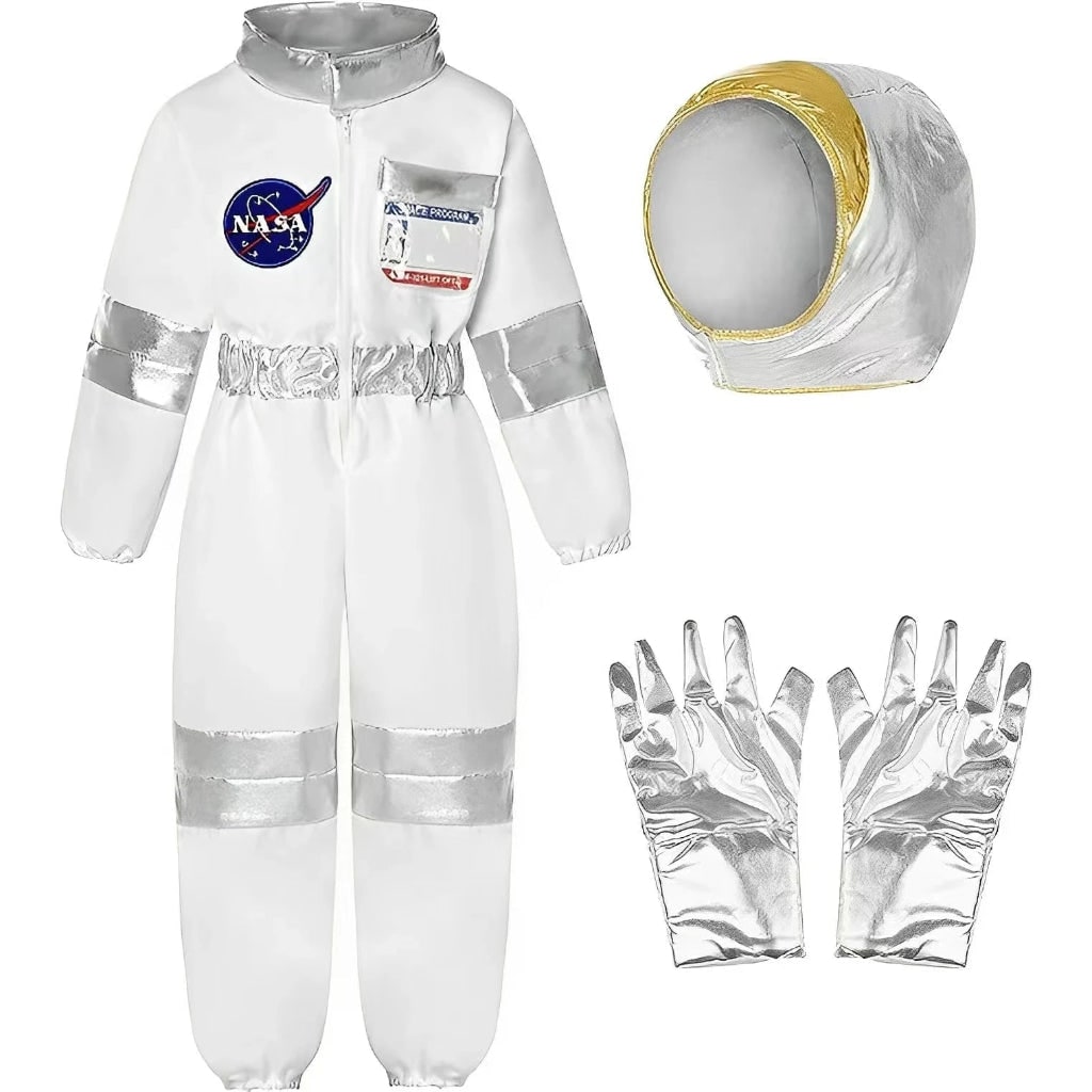 Kids Space Explorer Costume | Astronaut Jumpsuit for Creative Adventures