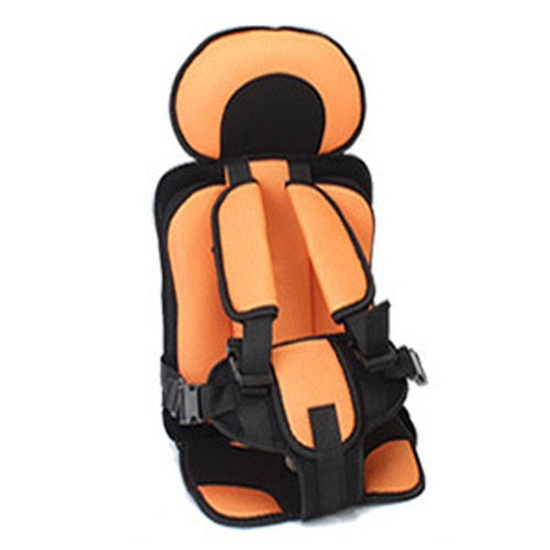 Portable Travel Booster Seat with 5-Point Harness for Toddlers & Kids | Breathable Mesh Cushion | Adjustable Safety Straps for Car & Home