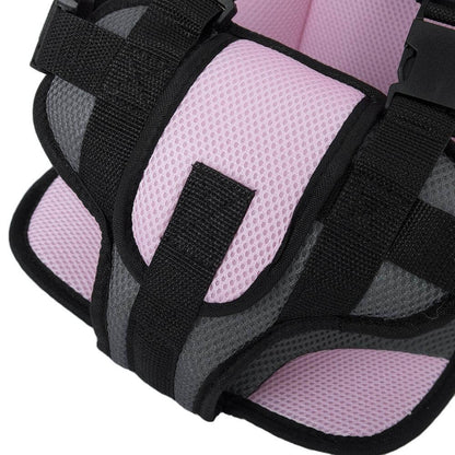 Portable Travel Booster Seat with 5-Point Harness for Toddlers & Kids | Breathable Mesh Cushion | Adjustable Safety Straps for Car & Home