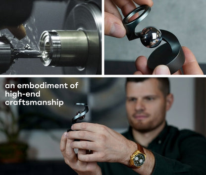 Kinetic Desk Toy | Gravity-Defying Mechanical Design with Mesmerizing Motion | Unique Gift for Focus and Curiosity