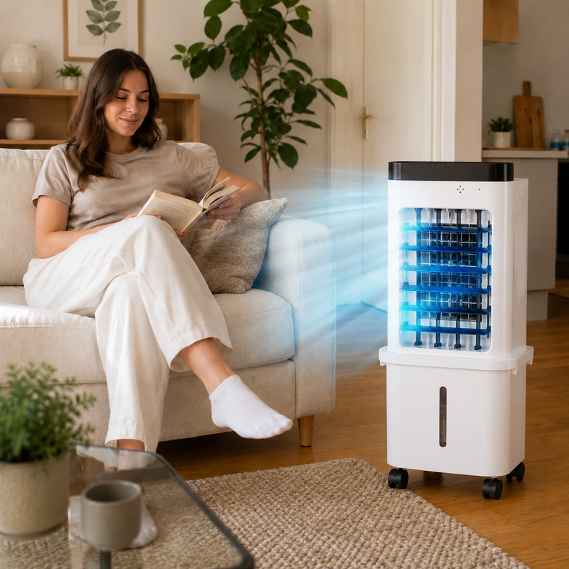 FROSTORA – Smart Evaporative Air Cooler for Powerful Everyday Cooling