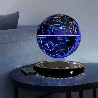 Magnetic Levitation Floating Globe Night Light with 360° Rotation Star Map Sphere for Bedroom Office Living Room Desk Decor