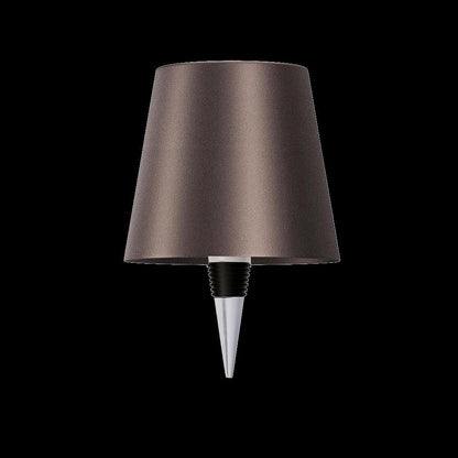 Touch-Controlled LED Accent Lamp with Iron Base – Cordless Desk Light for Nightstands, Home Office, Bedroom & Living Room Decor