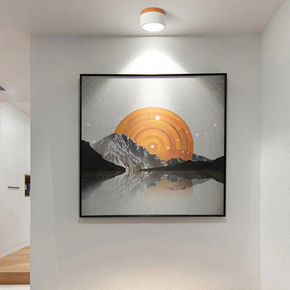 Compact Cylindrical Flush Mount LED Fixture for Residential Spaces – Aluminum Housing, Warm & Cool Temperatures, Multiple Finishes