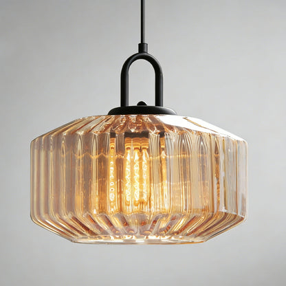 Handblown Glass Pendant Light Fixture 11 Inch Diameter for Kitchen Dining Room Hallway Living Room Bedroom LED Ceiling Light