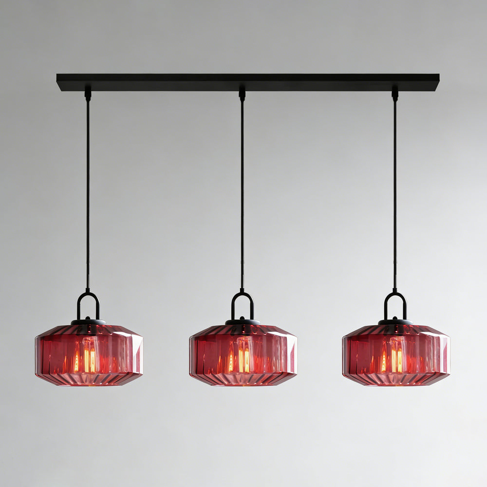 Handblown Glass Pendant Light Fixture 11 Inch Diameter for Kitchen Dining Room Hallway Living Room Bedroom LED Ceiling Light