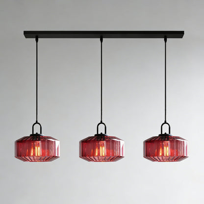 Handblown Glass Pendant Light Fixture 11 Inch Diameter for Kitchen Dining Room Hallway Living Room Bedroom LED Ceiling Light