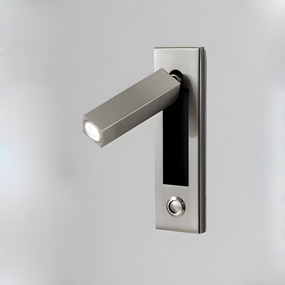 Recessed LED Wall Sconce Metal 7 in Round Flush Mount for Bedroom Hallway Reading Ambient Lighting Indoor Modern Home