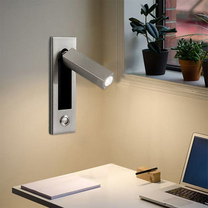 Recessed LED Wall Sconce Metal 7 in Round Flush Mount for Bedroom Hallway Reading Ambient Lighting Indoor Modern Home
