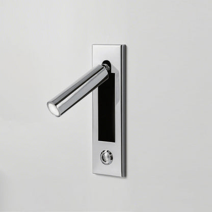 Recessed LED Wall Sconce Metal 7 in Round Flush Mount for Bedroom Hallway Reading Ambient Lighting Indoor Modern Home