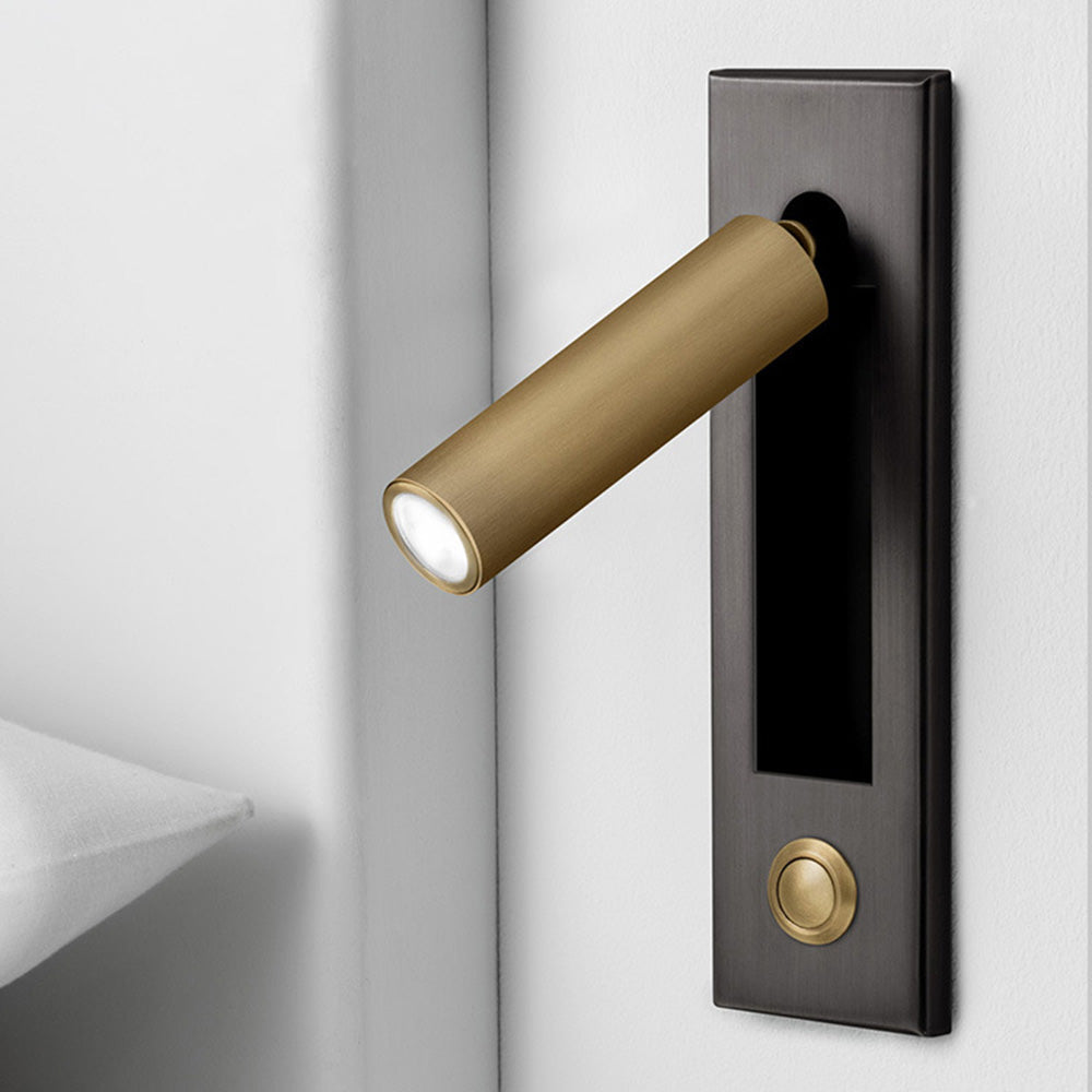 Recessed LED Wall Sconce Metal 7 in Round Flush Mount for Bedroom Hallway Reading Ambient Lighting Indoor Modern Home
