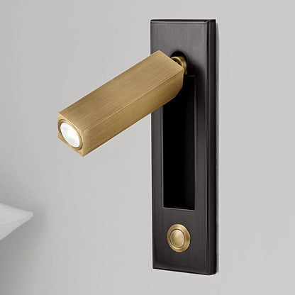 Recessed LED Wall Sconce Metal 7 in Round Flush Mount for Bedroom Hallway Reading Ambient Lighting Indoor Modern Home