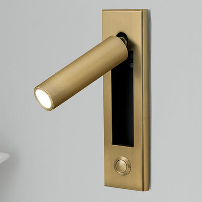 Recessed LED Wall Sconce Metal 7 in Round Flush Mount for Bedroom Hallway Reading Ambient Lighting Indoor Modern Home