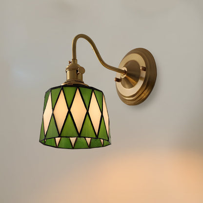 Indoor Sconce Light Metal & Glass 10 Inch Vintage Style for Entryway Corridor Bedroom Dining Room Home Accent Fixture