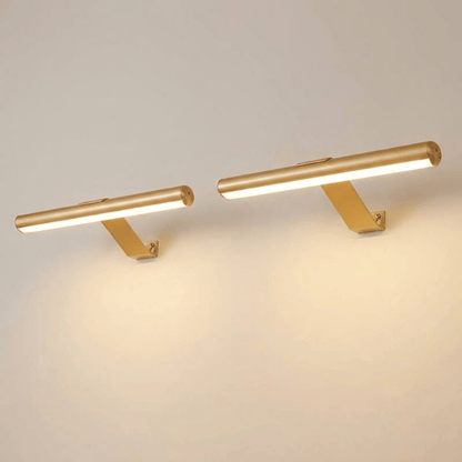Dimmable LED Wall Light | Rechargeable Metal Design | Decorative Lighting