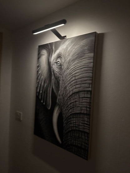 Dimmable LED Wall Light | Rechargeable Metal Design | Decorative Lighting