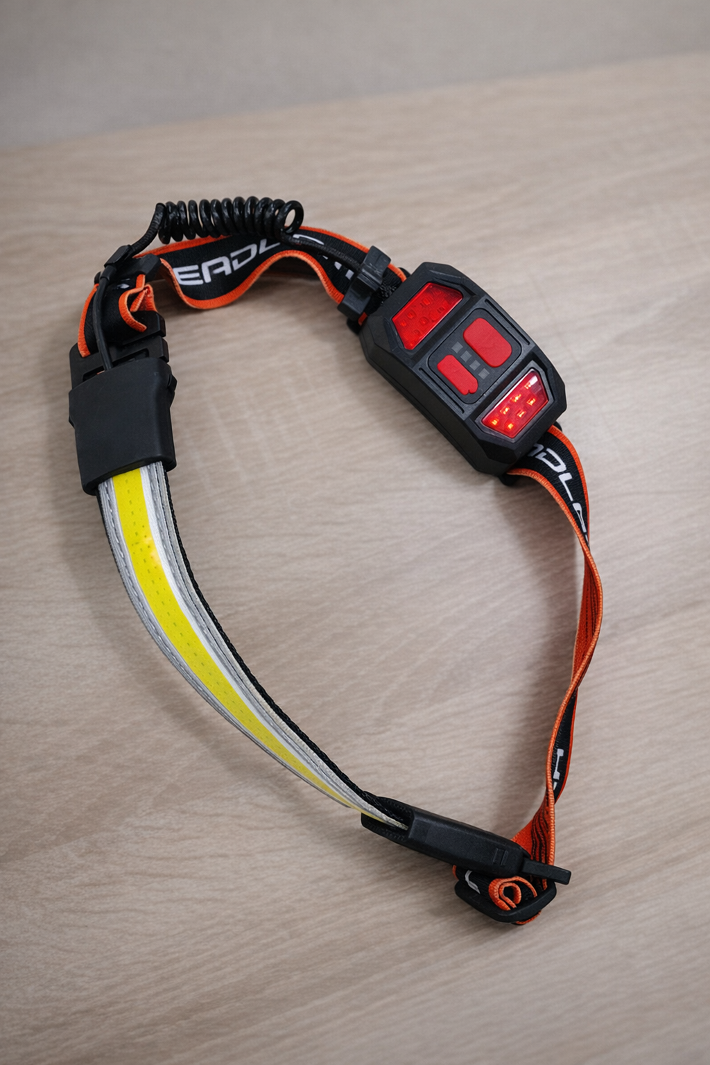Ultra-Wide 230° Rechargeable LED Headlamp – 1000 Lumens, Waterproof with Rear Safety Light, 2-Pack for Camping, Hiking, Running