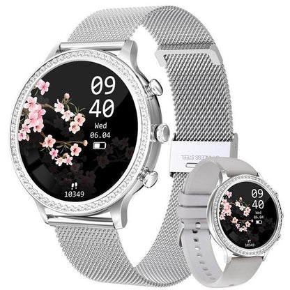 Health Tracking Smartwatch with Heart Rate Monitor, Blood Pressure & Sleep Analysis for Daily Fitness & Wellness