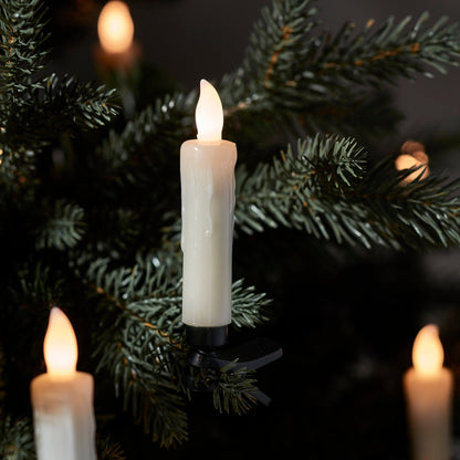 Wireless LED Christmas Tree Candles Set of 20 with Remote Control & Timer for Indoor Holiday Decor Flameless Candle Lights