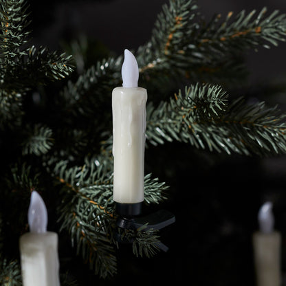 Wireless LED Christmas Tree Candles Set of 20 with Remote Control & Timer for Indoor Holiday Decor Flameless Candle Lights