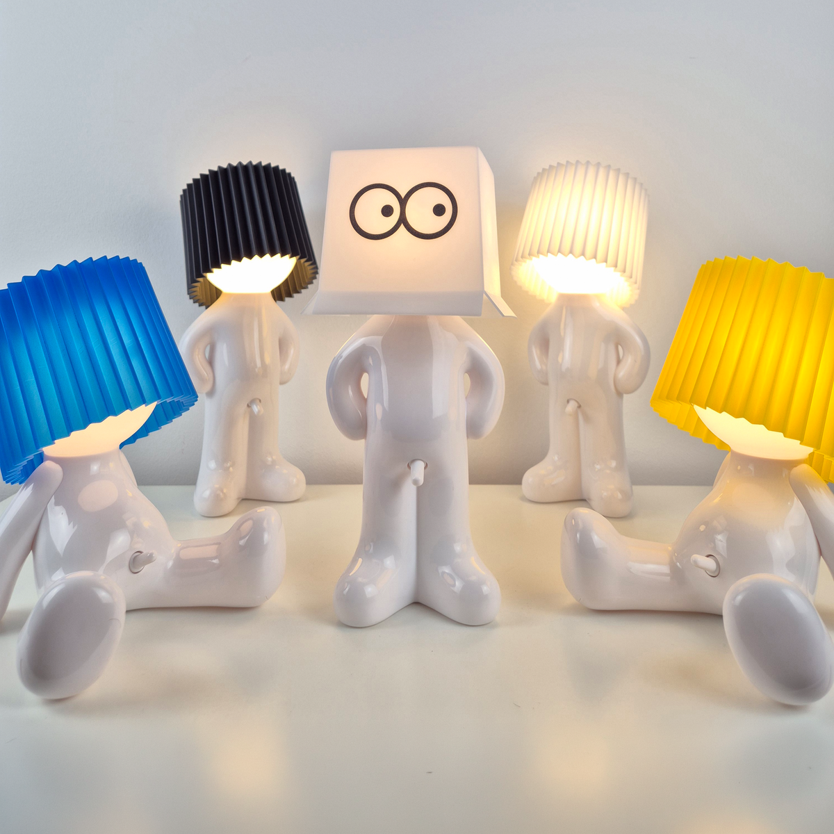 Cordless Dimmable Desk Lamp with Rechargeable Battery – Fun Novelty Design LED Light for Home Office Bedroom Living Room | USB-C Portable