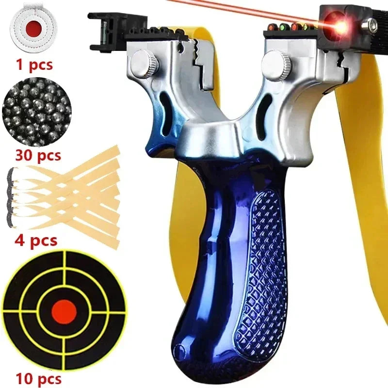 Ortekor Precision Slingshot with Laser & Anti-Slip Grip | Lightweight Design for Accurate Targeting