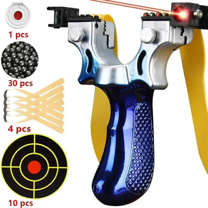 Ortekor Precision Slingshot with Laser & Anti-Slip Grip | Lightweight Design for Accurate Targeting