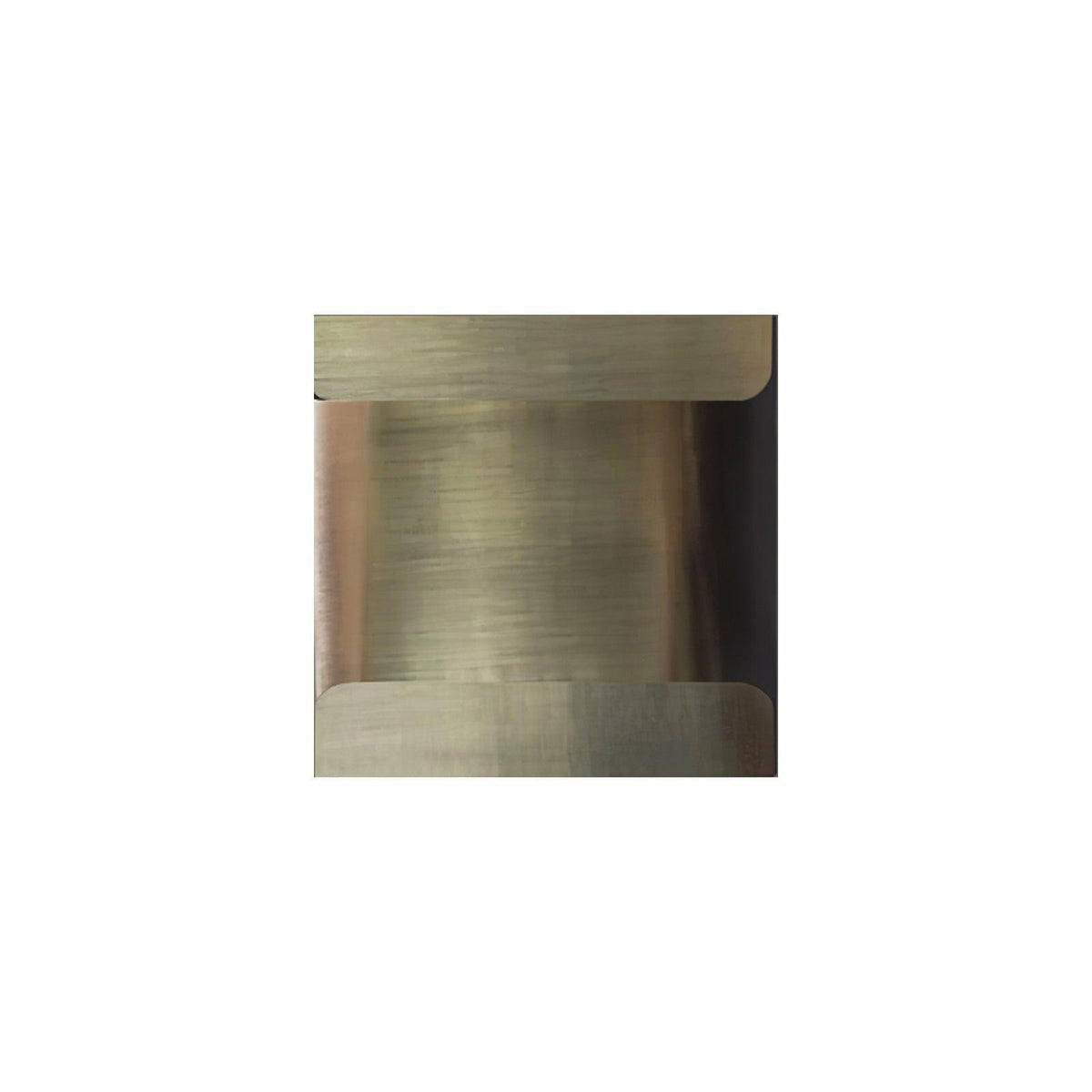 Mid-Century Brass Sconce G9 Socket Indoor Ambient Fixture 10 in Square for Bedroom Hallway Living Room Accent Lighting Warm Glow