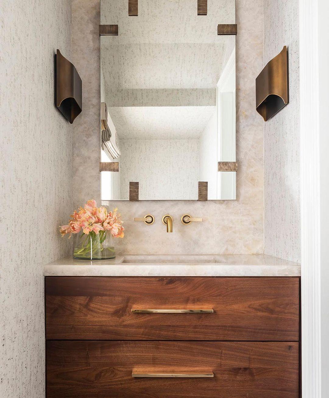 Brass Indoor LED Wall Light Fixture for Bedroom Living Room Hallway 10 Inch Square Contemporary Accent Lamp E14 G9 Socket Modern Home Lighti