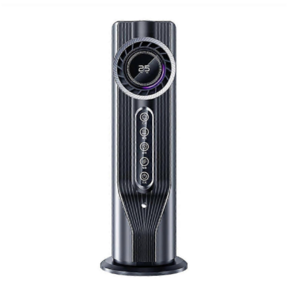 Personal Tower Fan with Water Cooling Tank & 6 Speeds – Quiet USB Desktop Evaporative Cooler for Bedroom, Office & Nightstand – Adjustable