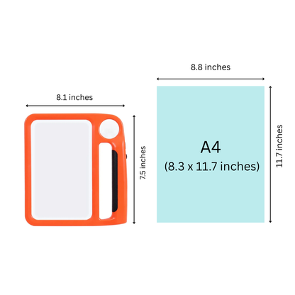 Illuminated Handheld Magnifier with 48 LED Lights – 5X & 10X Dual Lens for Small Print, Documents & Hobbies