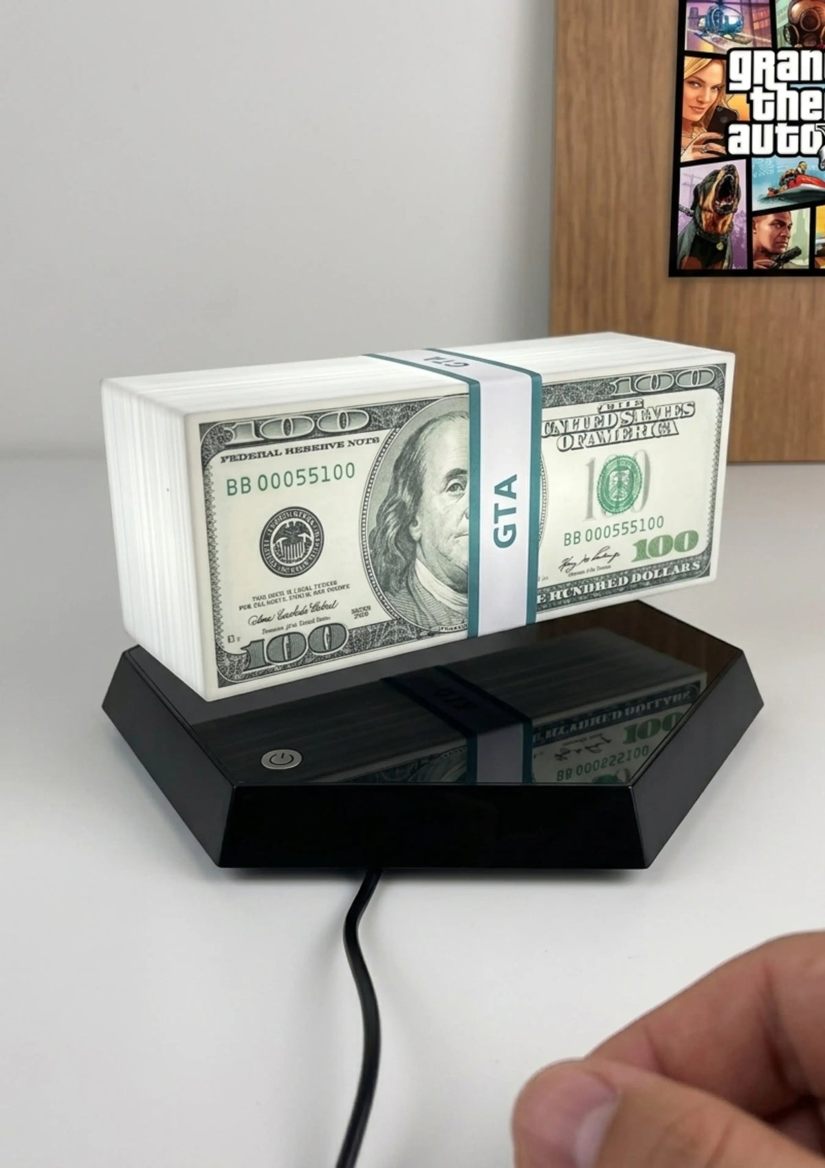 CashGlitch™ -  Floating Money Lamp