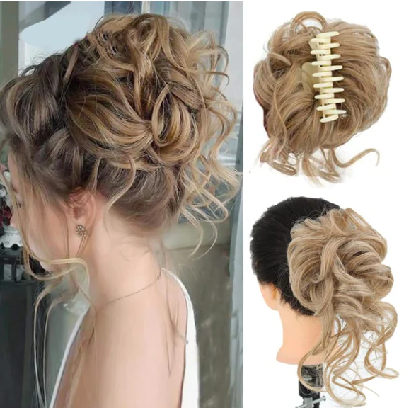 Hair Claw Clip for Women - Strong Hold Styling Accessory for Thick Hair, Updos & Everyday Use - Available in 15 Shades Including Blonde