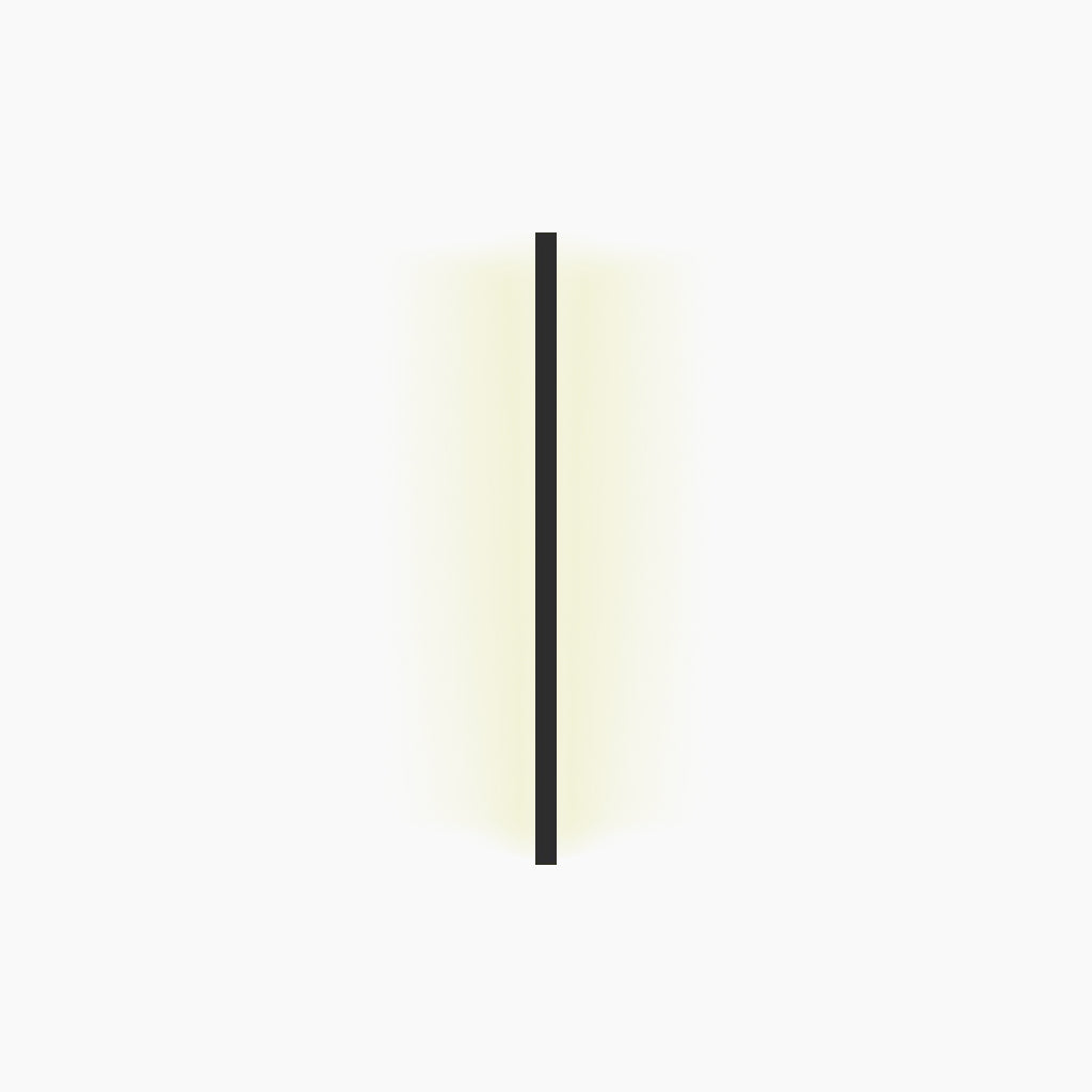 Sleek Aluminum LED Sconce Light Fixture Dimmable Modern Low-Profile Installation for Bedroom Living Room Study Adjustable Brightness