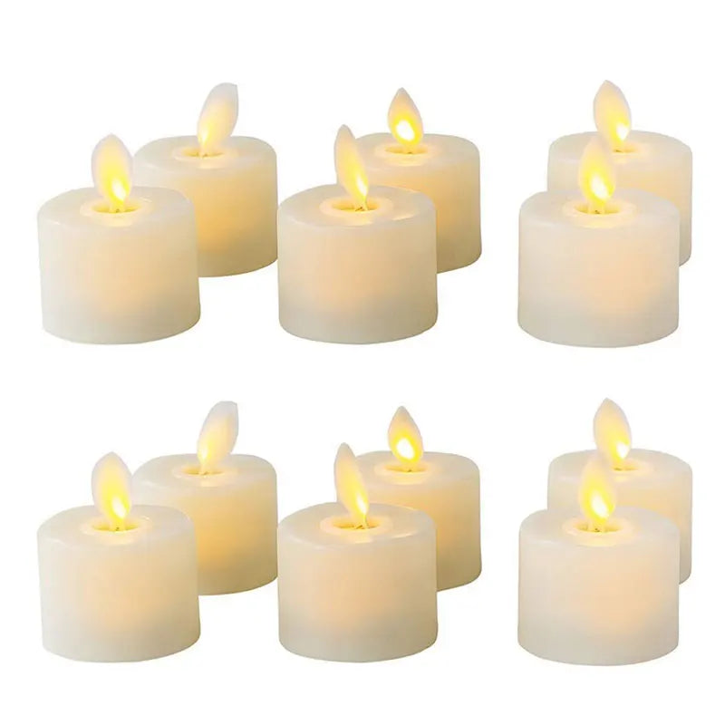 Liora Flameless Candle Set - LED Light with Remote Control, Battery Operated
