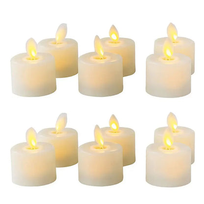 Liora Flameless Candle Set - LED Light with Remote Control, Battery Operated