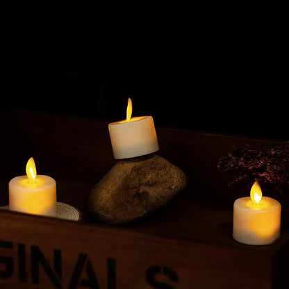 Liora Flameless Candle Set - LED Light with Remote Control, Battery Operated
