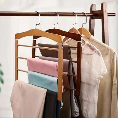 Liora Wooden Coat Hanger - Solid Wood, Elegant Design