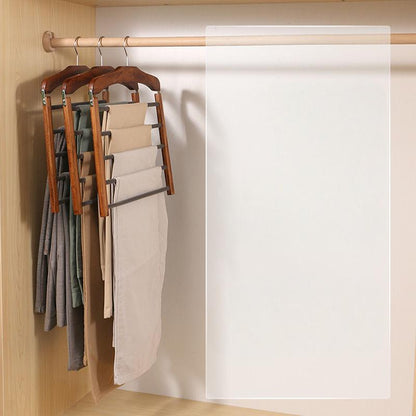 Liora Wooden Coat Hanger - Solid Wood, Elegant Design