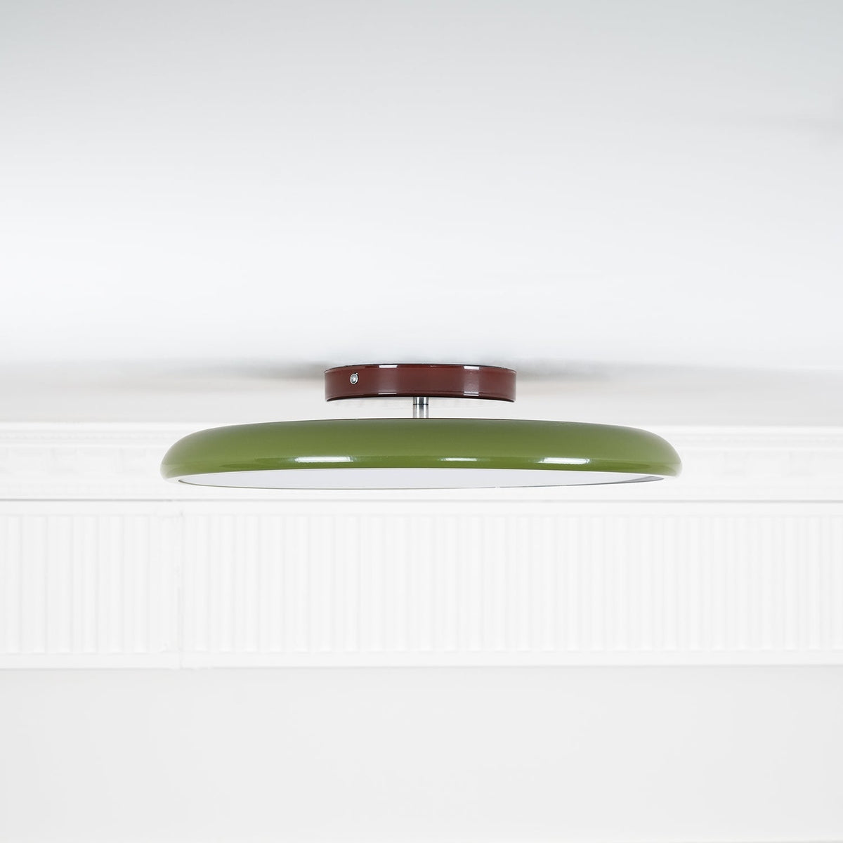 Adjustable Flush Mount LED Ceiling Light with Remote Dimmer for Bedroom Living Room Dining Room | Modern Round Acrylic Fixture Hardwired