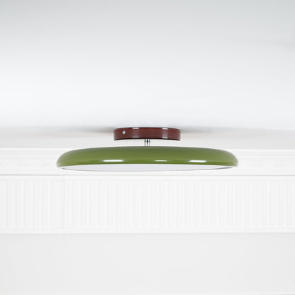 Adjustable Flush Mount LED Ceiling Light with Remote Dimmer for Bedroom Living Room Dining Room | Modern Round Acrylic Fixture Hardwired