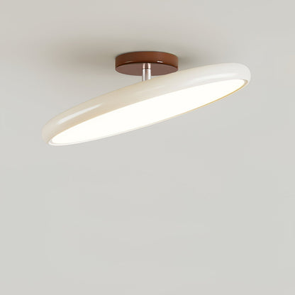 Adjustable Flush Mount LED Ceiling Light with Remote Dimmer for Bedroom Living Room Dining Room | Modern Round Acrylic Fixture Hardwired