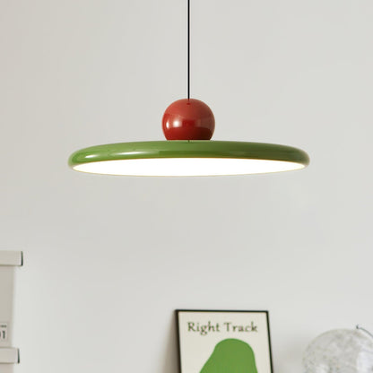 Round Flush Mount LED Ceiling Light Fixture with Adjustable Color Temperature for Kitchen Island Dining Room Bedroom Living Room Modern Indo